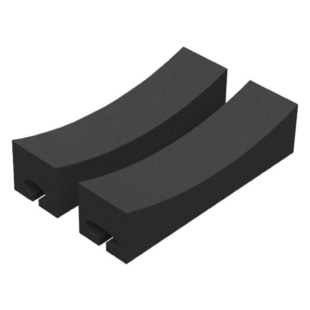 Blocs de mousse ovale (paire)