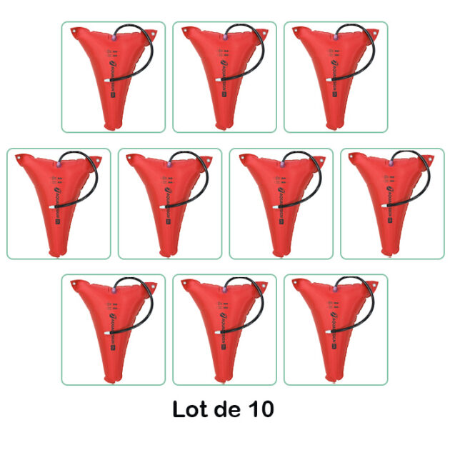 Lot de 10 réserves AQUADESIGN 17L