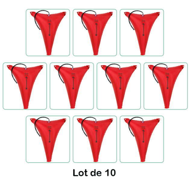 Lot de 10 réserves AQUADESIGN 35L