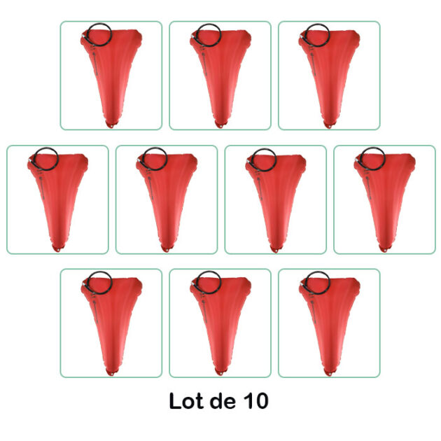 Lot de 10 réserves AQUADESIGN 60L
