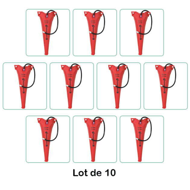 Lot de 10 réserves AQUADESIGN 8L