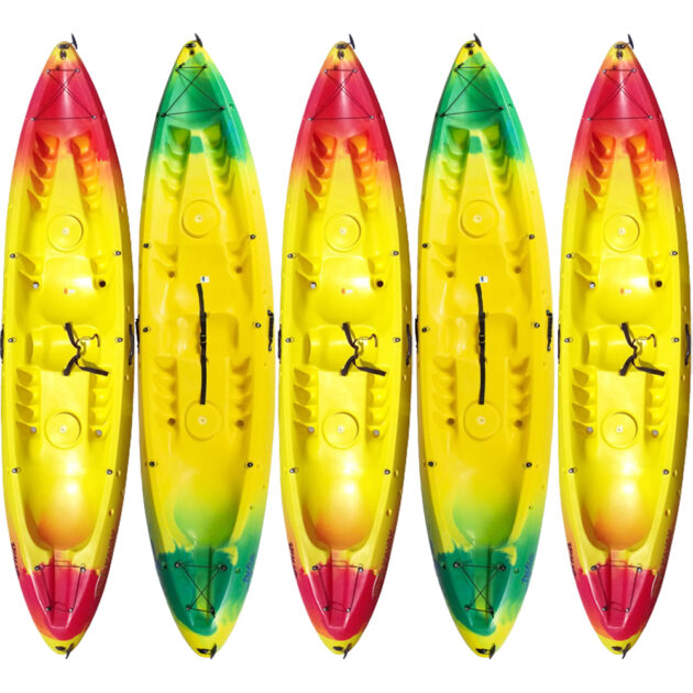 Lot de 5 kayaks sit-on-top RPI Trilia