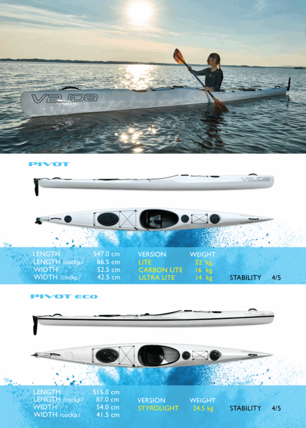 Kayak de mer fitness VAJDA Pivot Eco - Exposition – Image 6