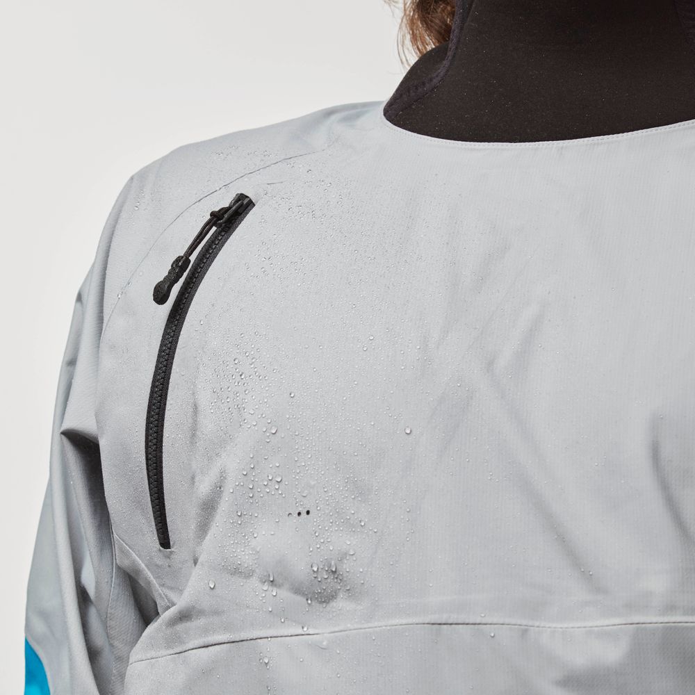 Anorak étanche NRS Stratos - Gris - Homme – Image 2